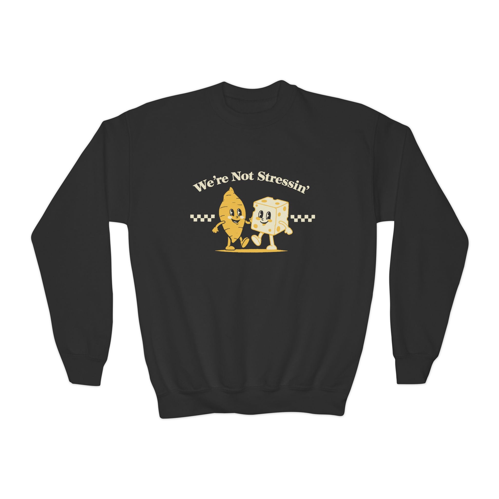 (Kids) We're Not Stressin' Friends Crewneck