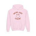 (Kids) We're Just Livin' Smiley Hoodie