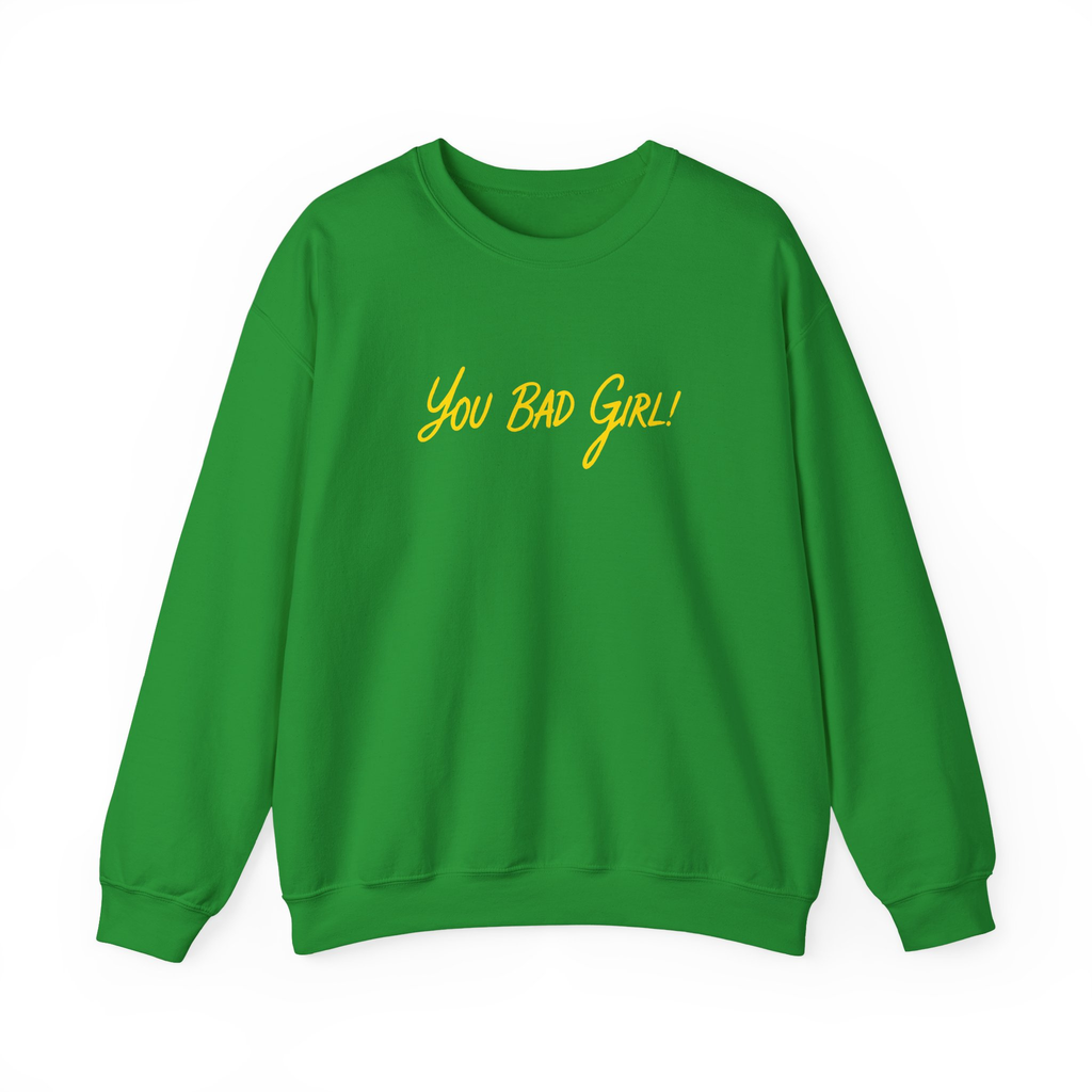 (Adults) You Bad Girl Embroidered Crewneck