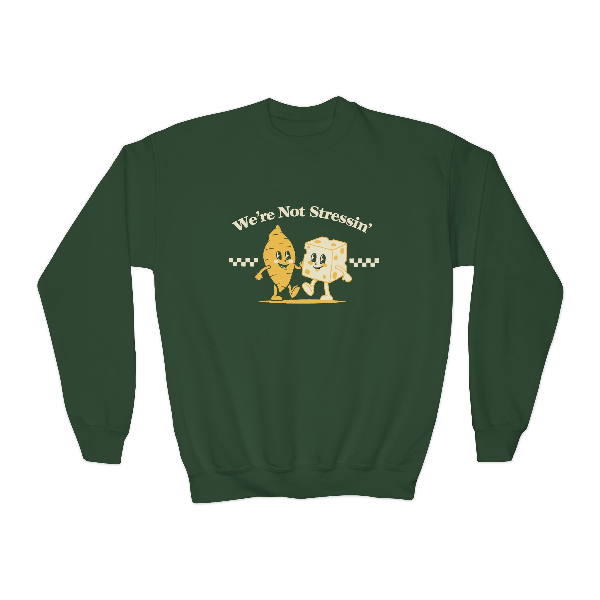 (Kids) We're Not Stressin' Friends Crewneck