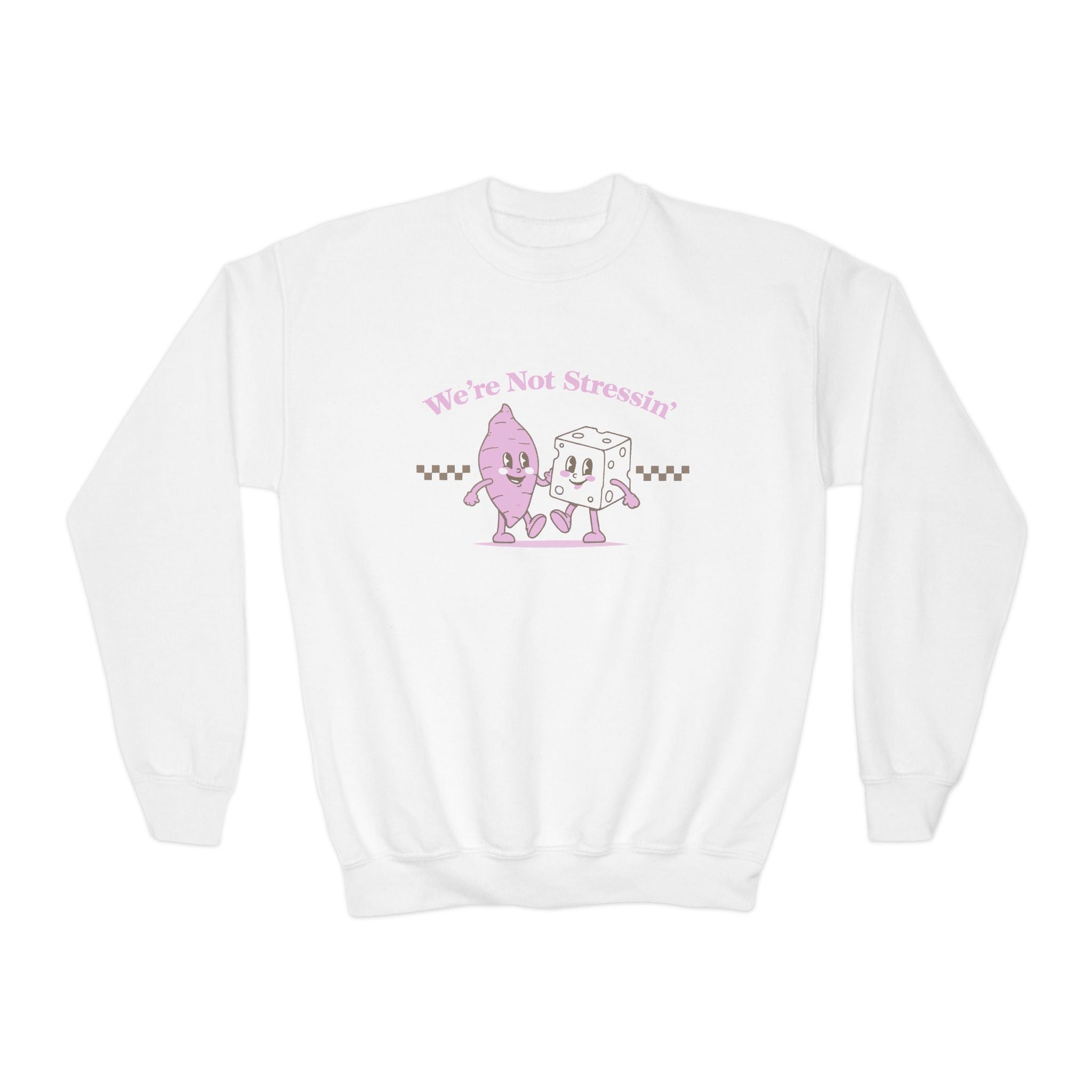 (Kids) We're Not Stressin' Friends Crewneck