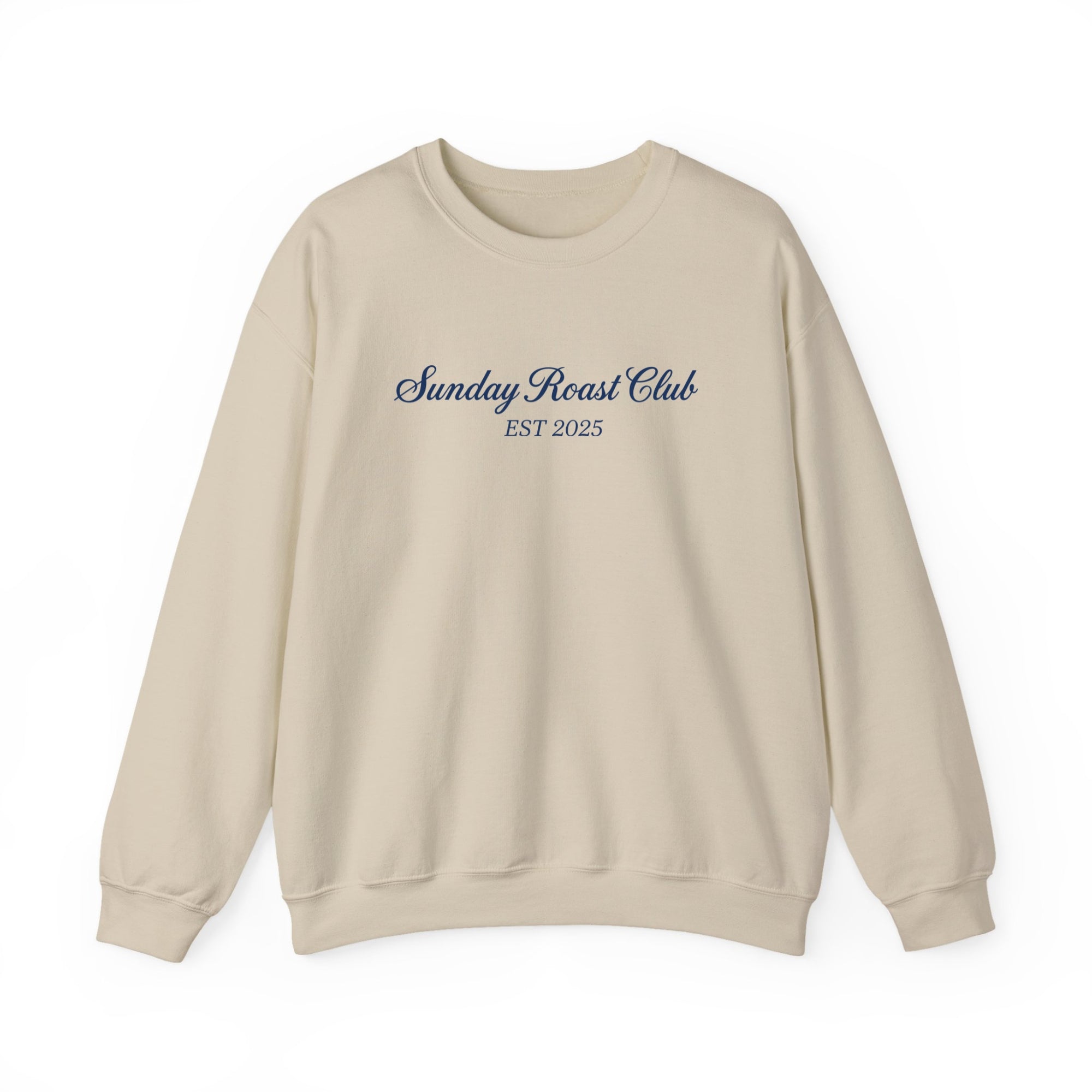 Sunday Roast Club Embroidered Crewneck