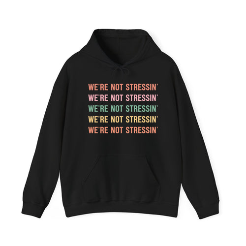 (Adults) We're Not Stressin' Hoodie