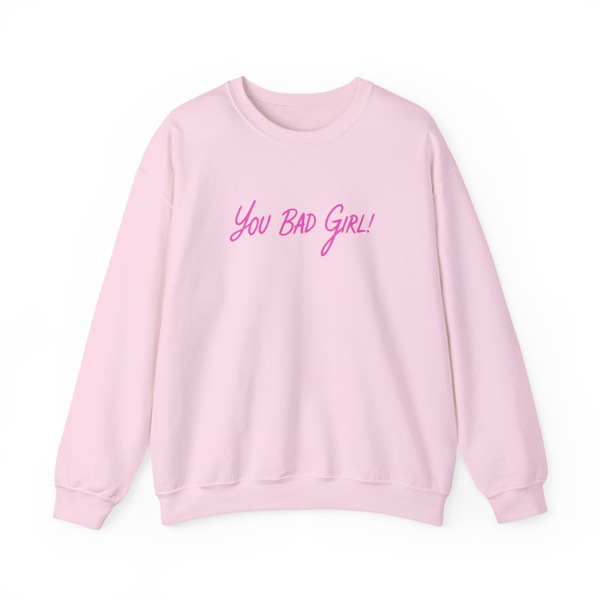 (Adults) You Bad Girl Embroidered Crewneck