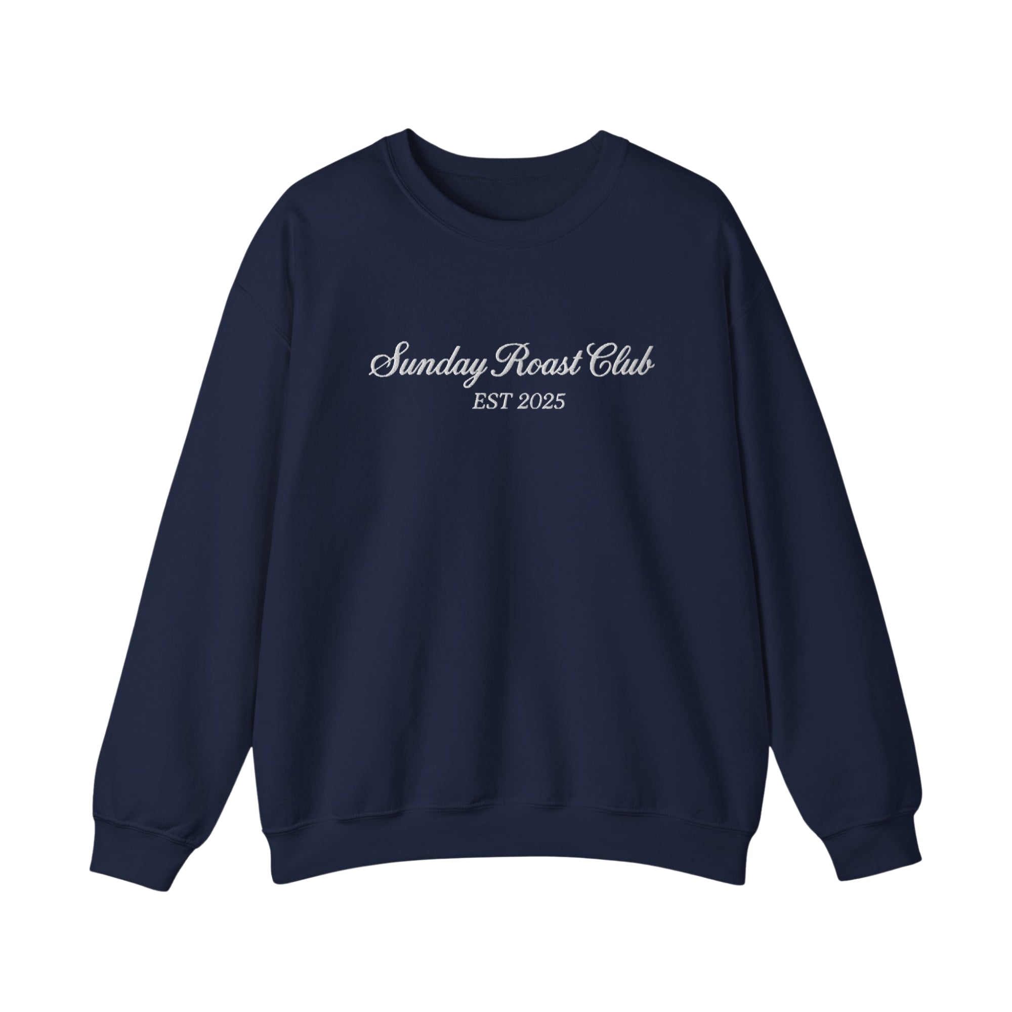 Sunday Roast Club Embroidered Crewneck